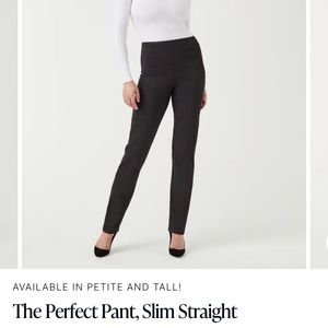 SPANX perfect pant - new with tags FREE shipping (charcoal gray, large, regular)